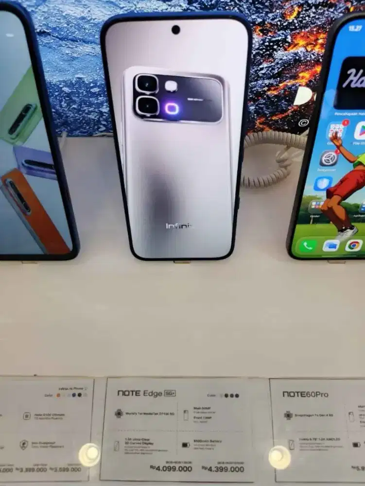Infinix note edge new segel