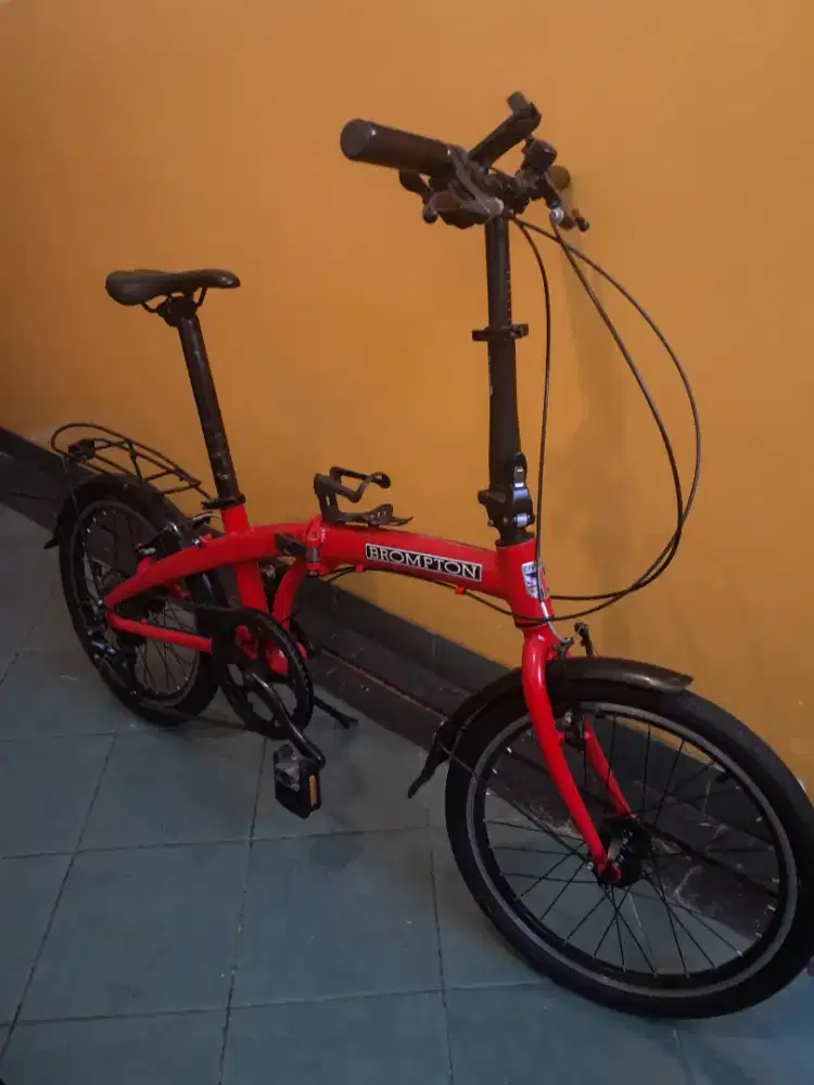 Sepeda lipat polygon modiv ala ala brompthon
