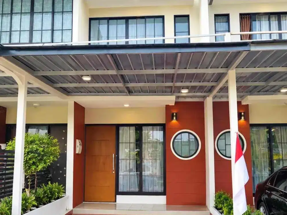 Disewakan rumah modern bagus di cluster east asia di green lake city