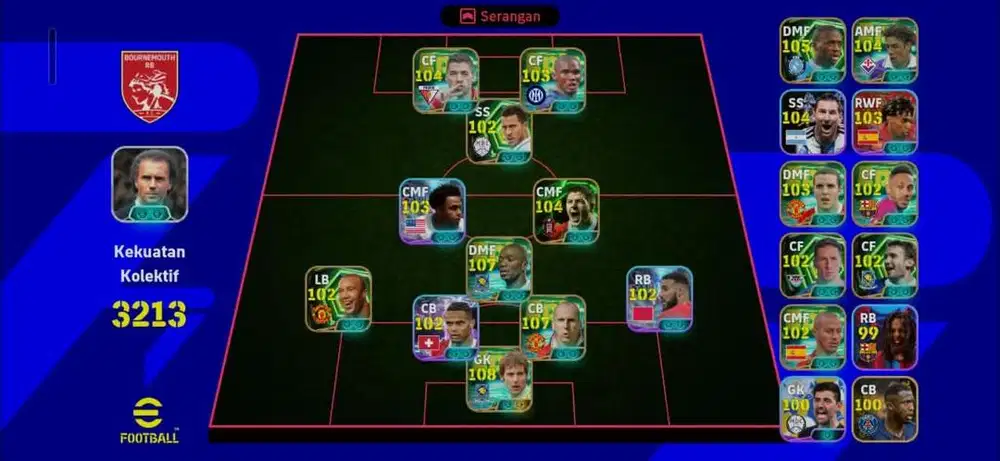 Jual akun Efootball