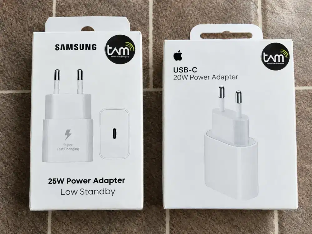 Adaptor iPhone 20w Samsung 25w ORI