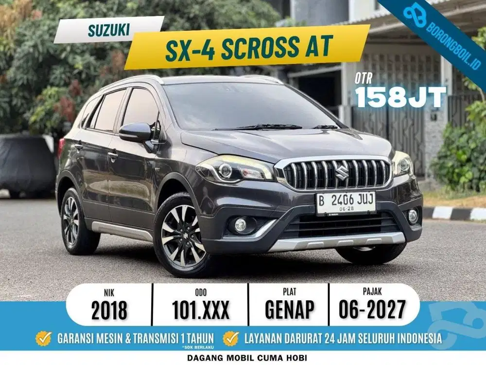 SX4 SCROSS AT 2018 SIAP PAKAI