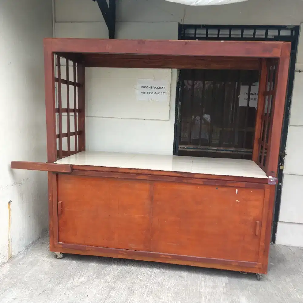 Gerobak Kopi Kayu