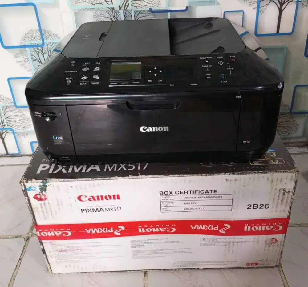 Printer Canon Pixma MX517 all in one wifi