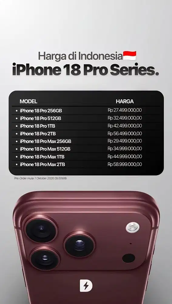 IPHONE 18 YUUUUUU TANYA TANYA LGSG!!