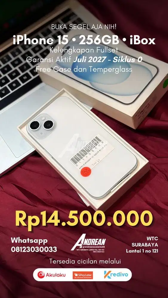 Iphone 15 256gb Ibox BNOB