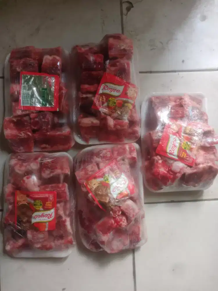 Tulangan iga sapi fresh