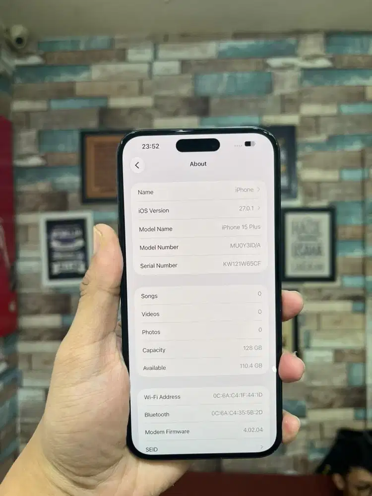 iphone 15 PLUS 128 BLACK IBOX