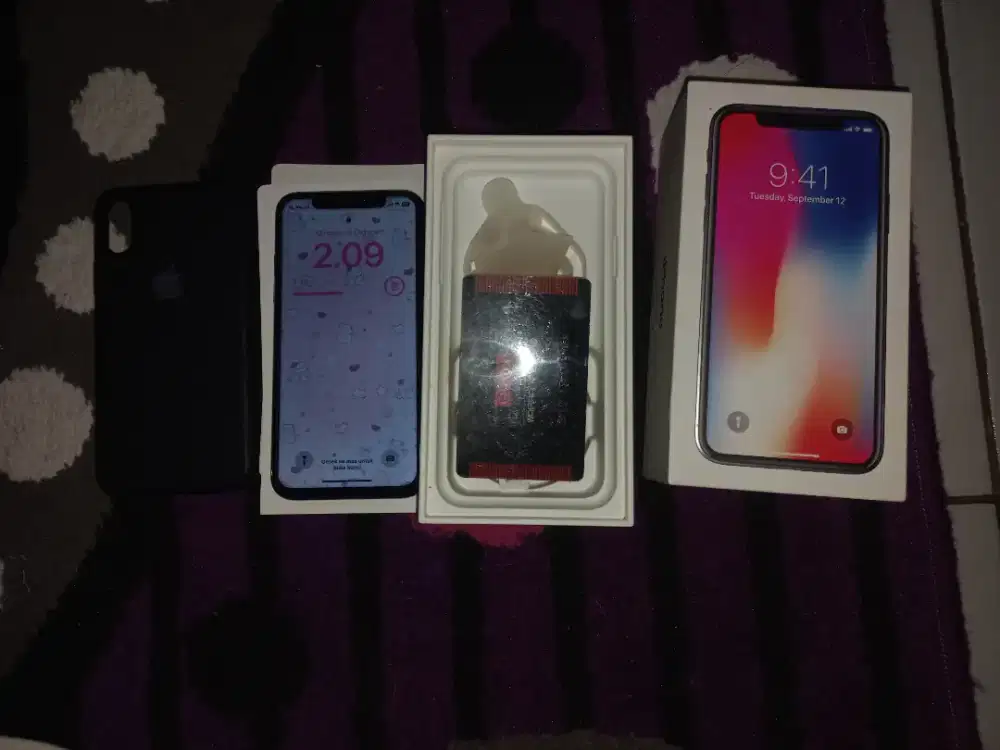 Iphone x  64gb jual santai