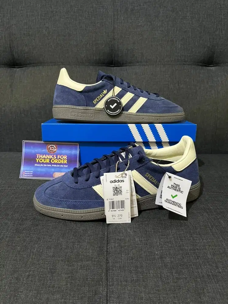 Sepatu Adidas Handball Spezial Indigo Navy Size 44 BNIB Original