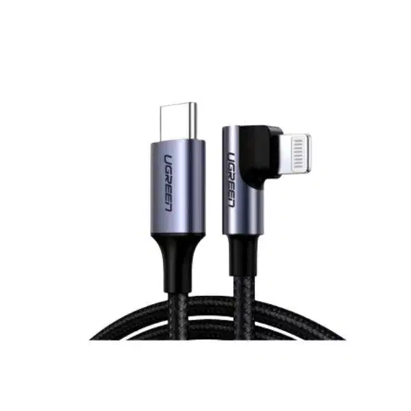 UGREEN Data Cable Type-C to Lightning Gaming Nylon Braided 1M - 60763