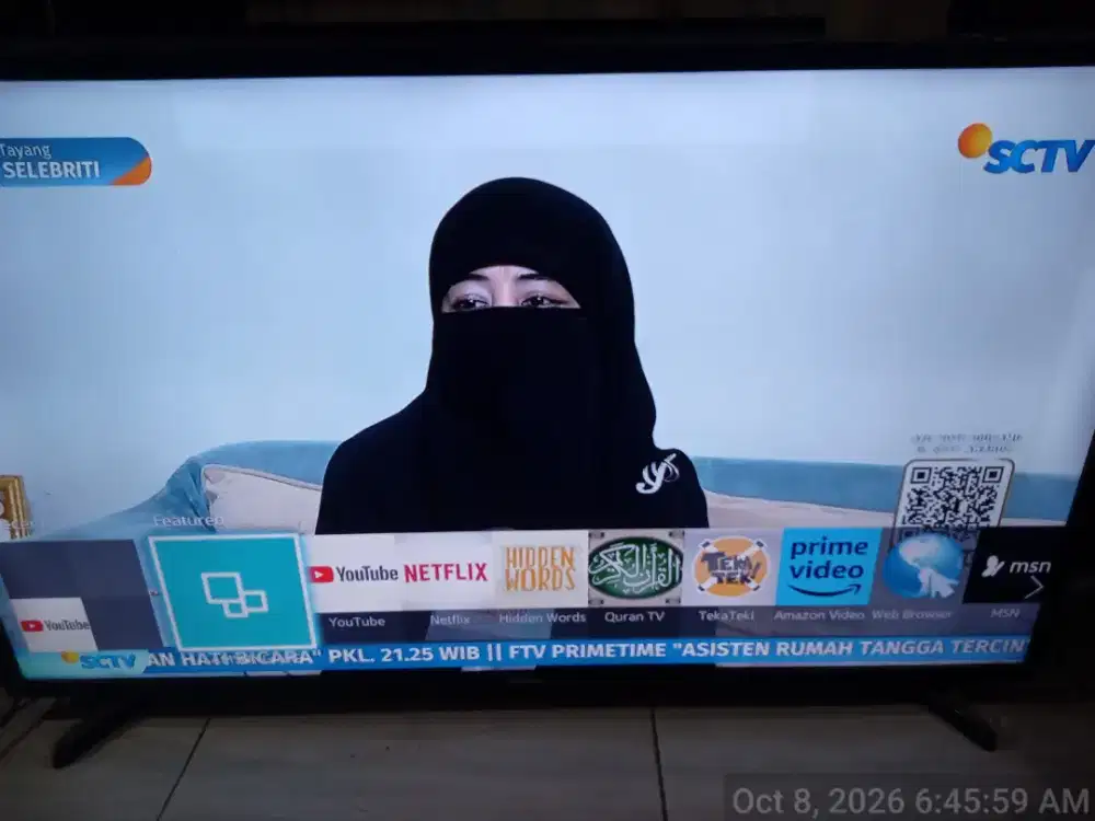 Tv smart digital samsung 40 in siap pakai
