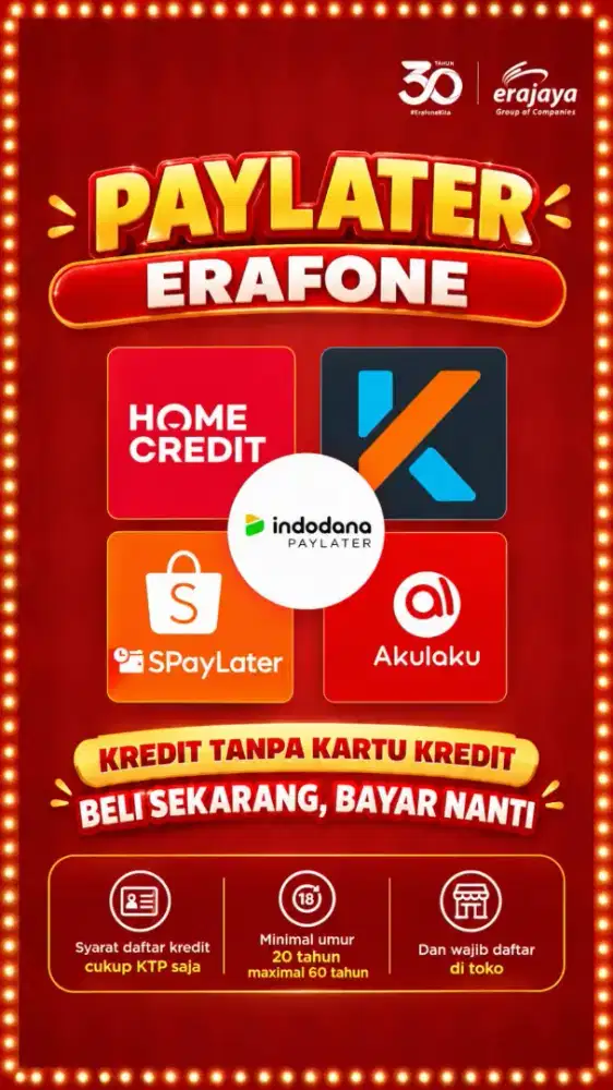 Promo cicilan Hp & elektronik