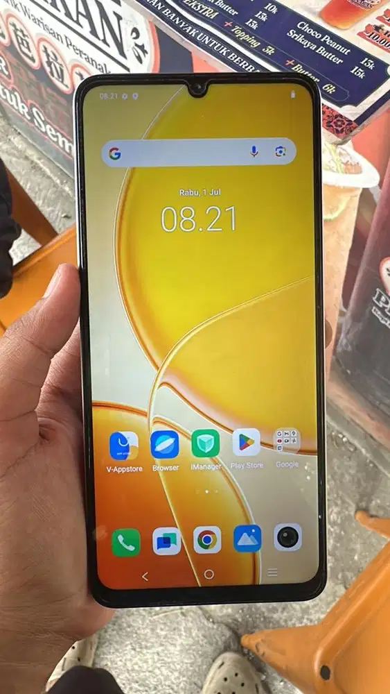 vivo y04 ram 4+4=8/64 no minus