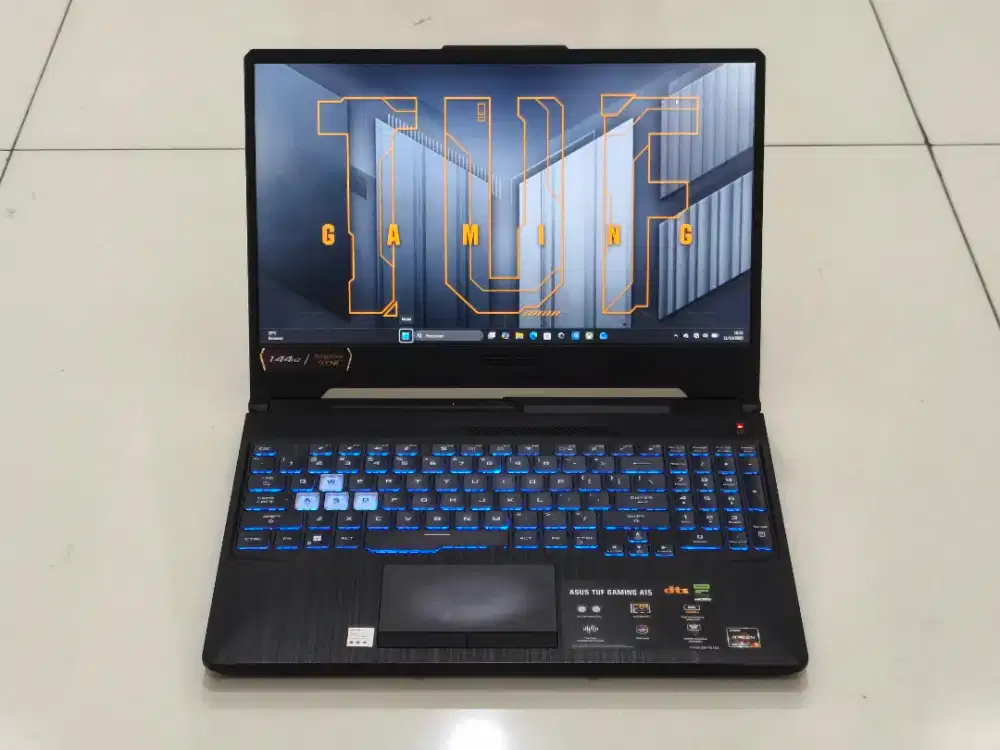 Asus Tuf Gaming A15 FA506NF Amd ryzen 5-7535hs RTX 2050 Ram 8GB/512GB
