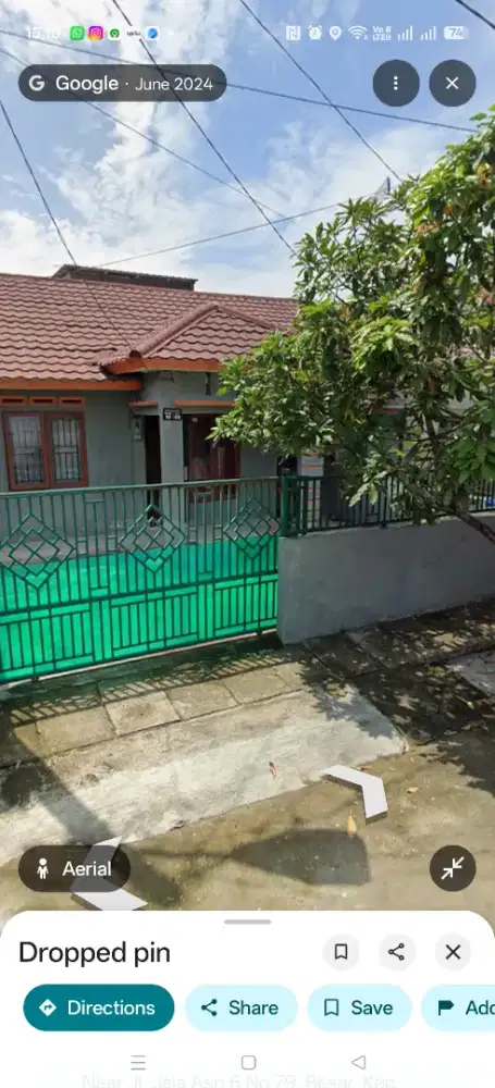 DIKONTRAKKAN RUMAH NYAMAN DI MARTUBUNG