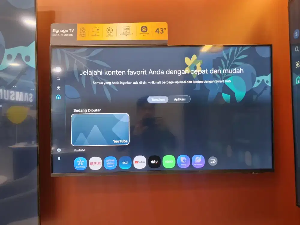 SAMSUNG SMART TV 43 INCH
