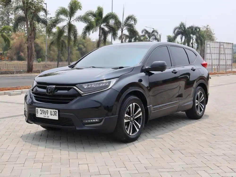 HONDA CRV PRESTIGE TURBO MATIC AT CVT 2018 GANJIL HITAM PAJAK PANJANG