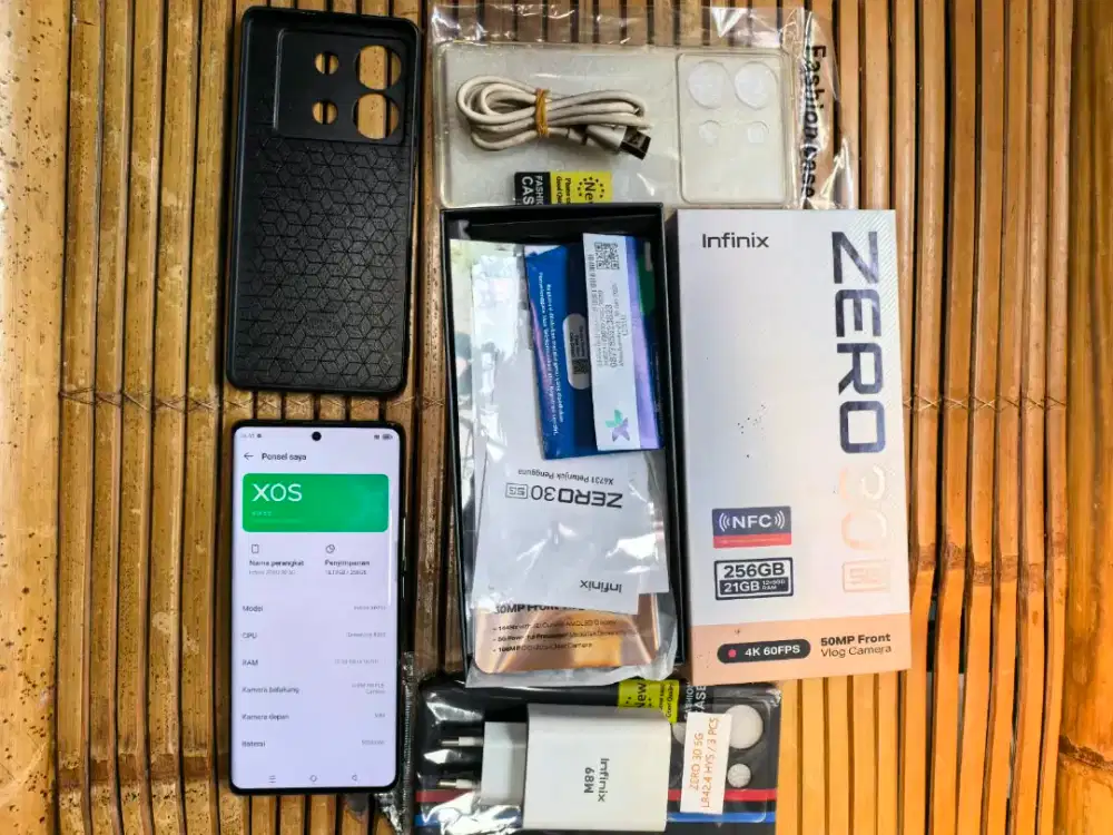 INFINIX ZERO 30 5G 12/255 BEKAS+_90%