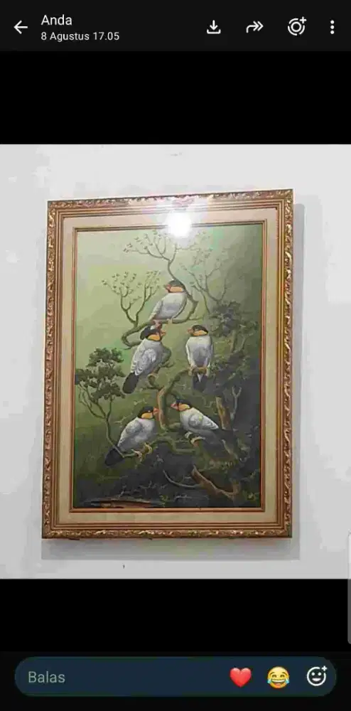 Dijual lukisan 2 bh masih baguss