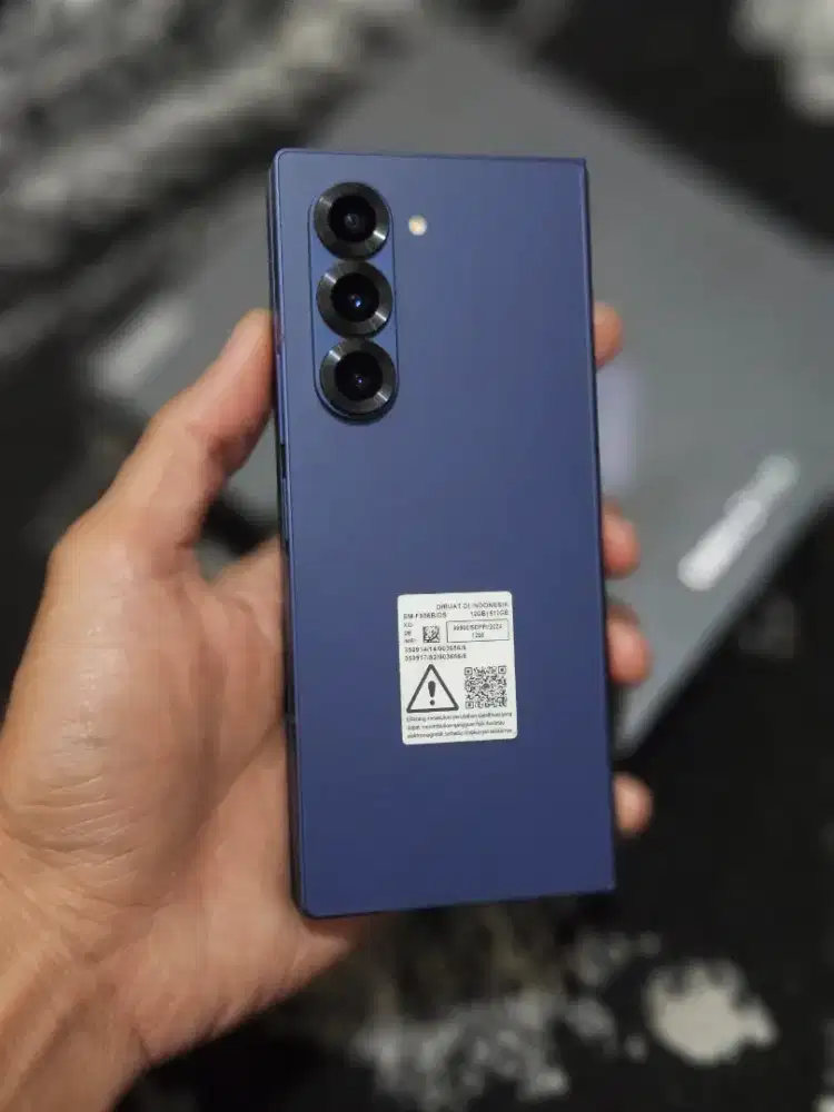 Samsung Z Fold 6 12/512GB Resmi Sein Blue