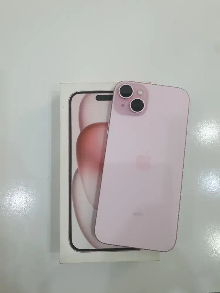 Iphone 15plus 128GB Ibox Mulus Lengkap