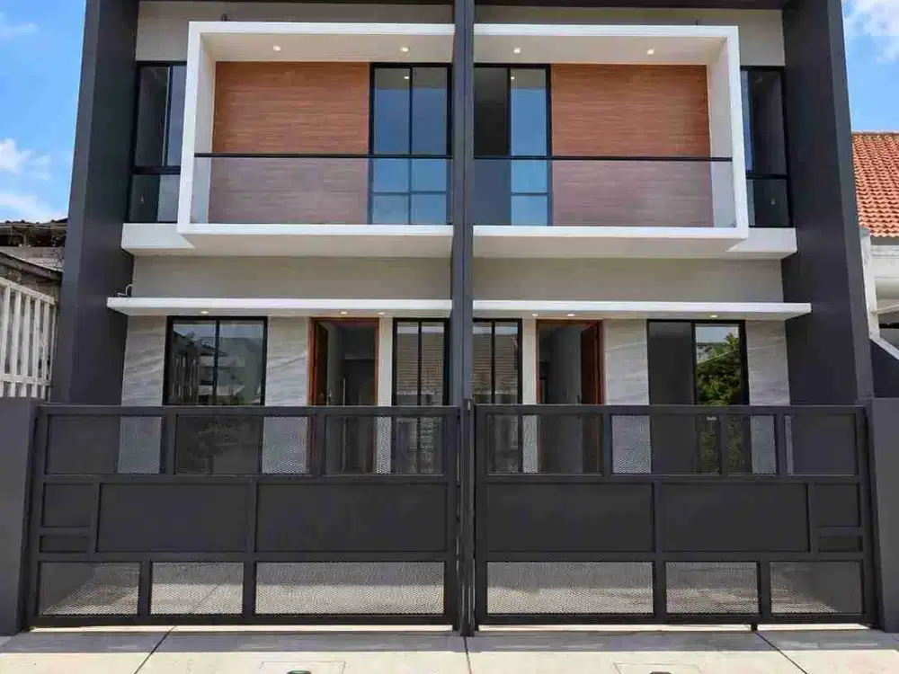PENJARINGAN SARI dekat MERR  ‼On Progres Rumah Baru 2 Lantai Strategis Rungkut dekat RS Eka Candrarini