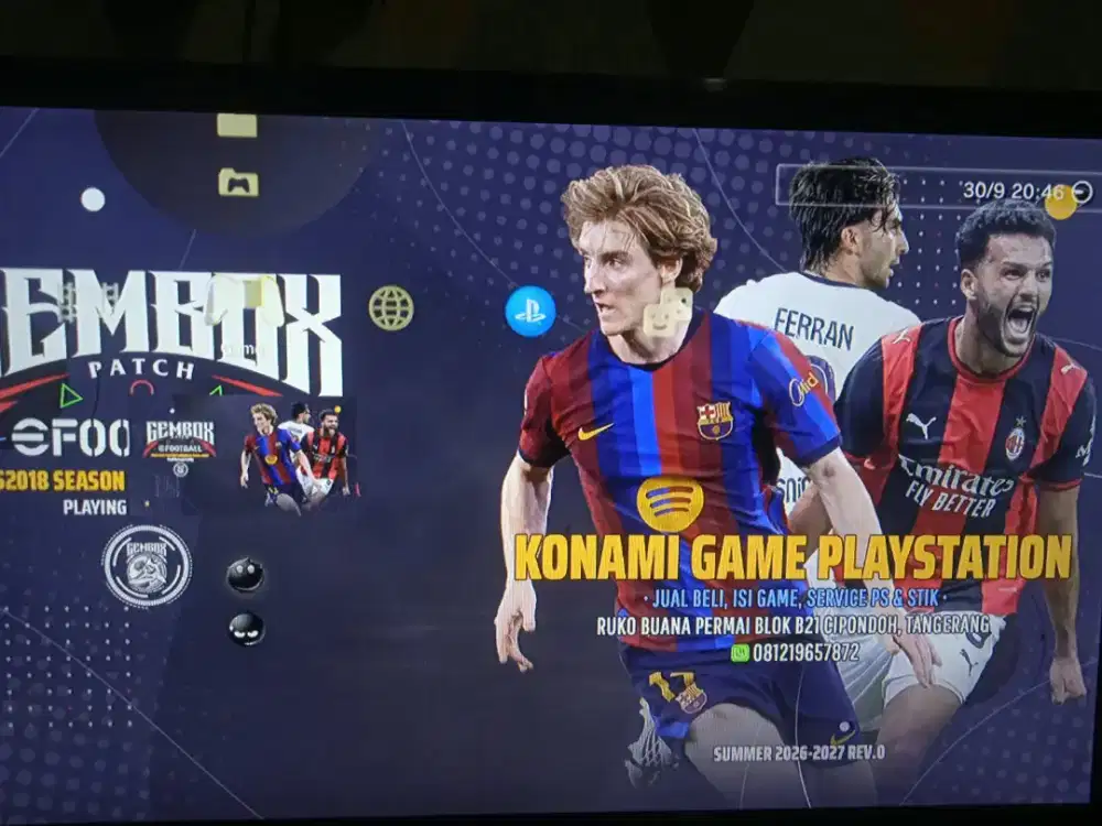 PS3 super slim 500gb normal fullset Poris cipondoh