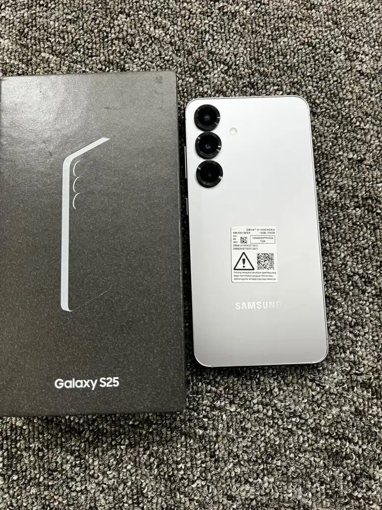 Samsung S25 5g 12/256 super mulus garanso desember 2026