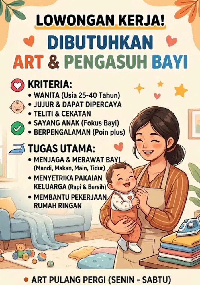 ART / Pengasuh Bayi PP