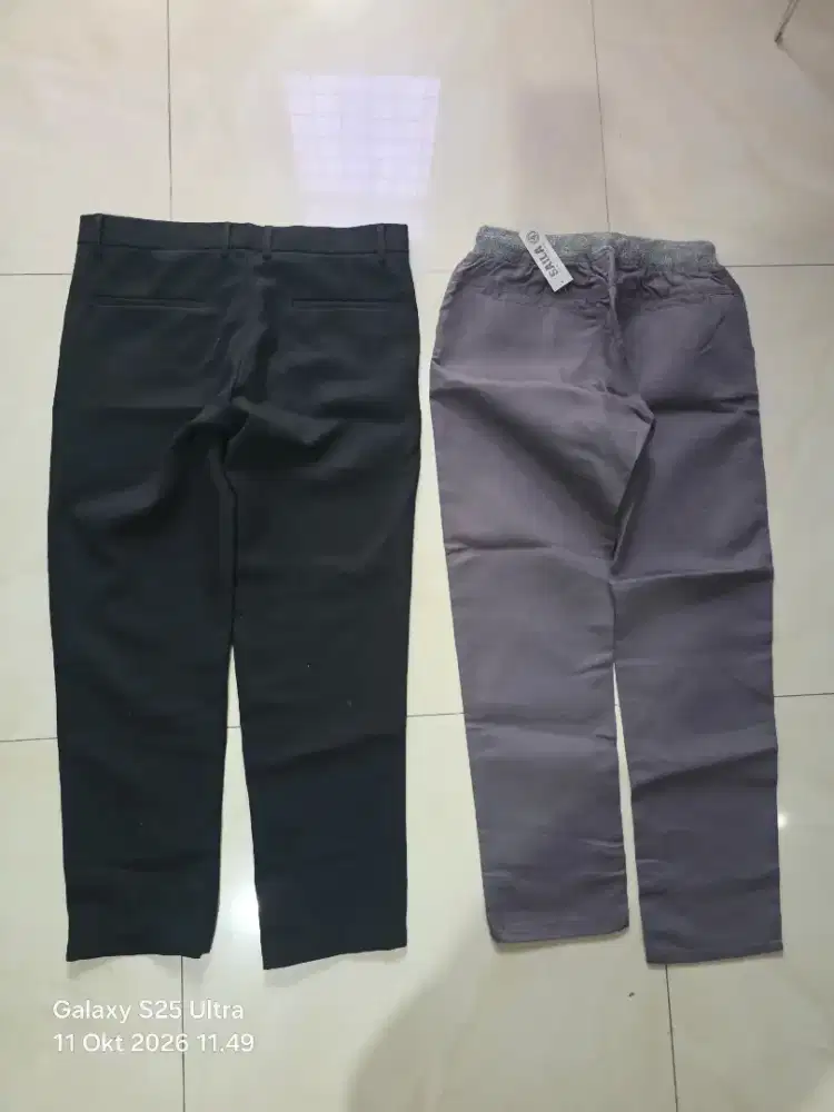 Celana panjang pria dapat 4 pcs