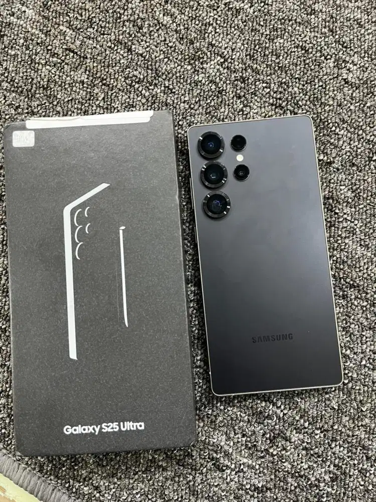 Samsung S25 ultra 12/256 super mulus resmi samsung