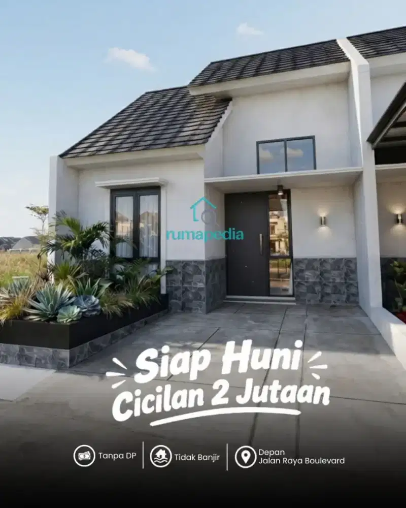 Rumah murah dibekasi hanya 60jt siap nempatin