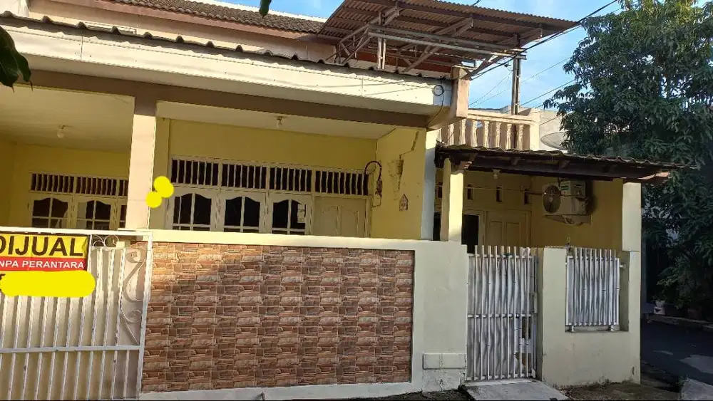 Dijual Rumah hadap Timur perumahan Bulak Kapal Permai Bekasi Timur