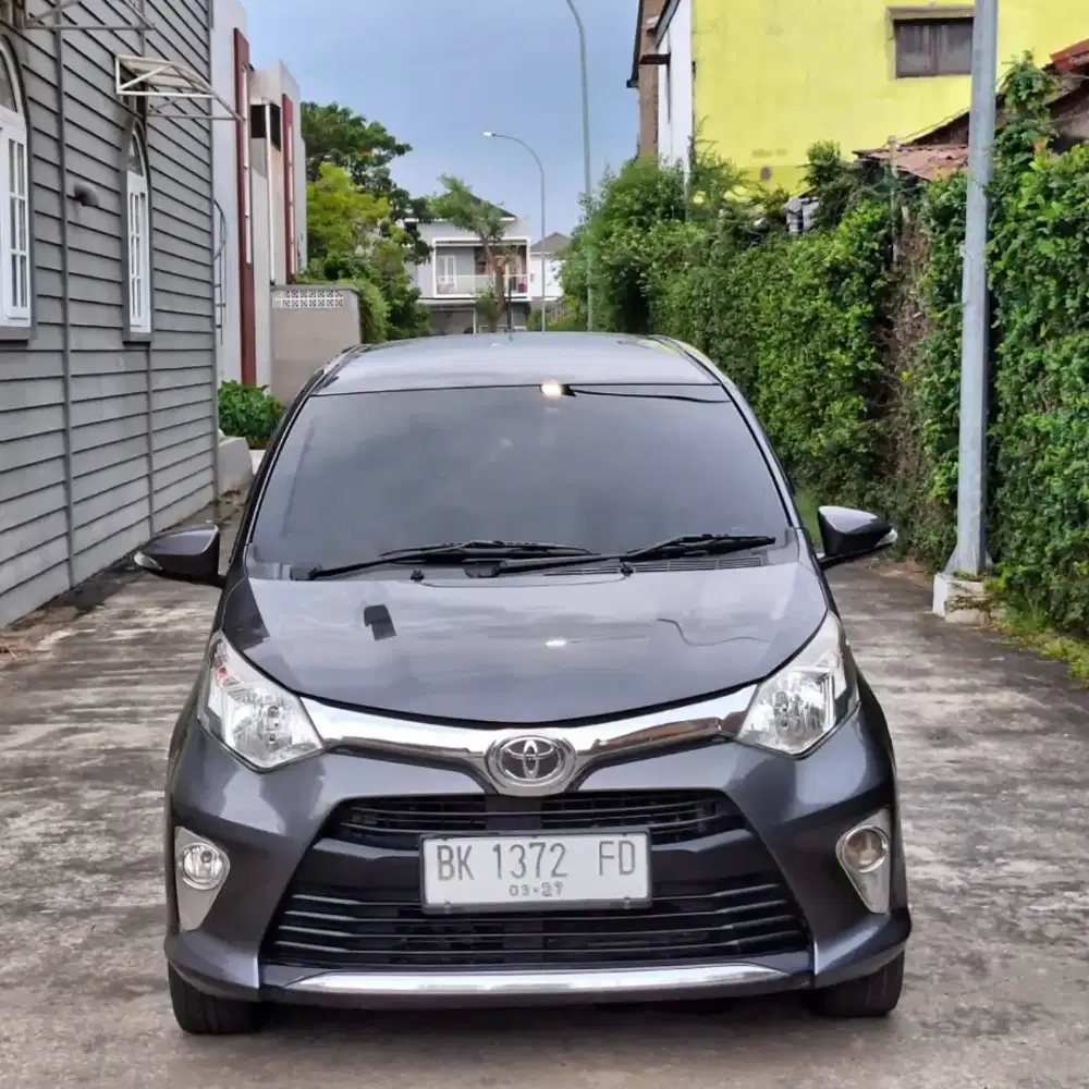 2017 TOYOTA CALYA G MATIC AT 2017 GRAY ISTIMEWA CAT ORIGINAL
