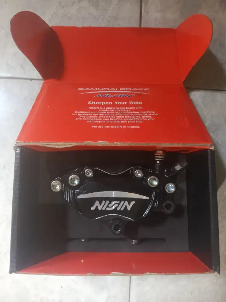 Kaliper+Bracket Nissin Samurai Brake 4 Piston...