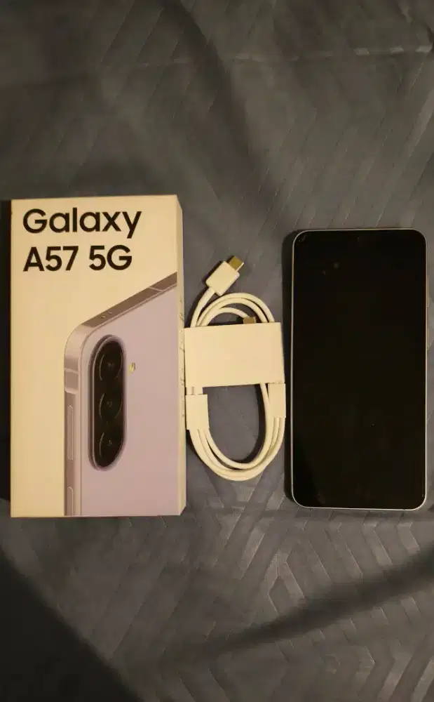 Samsung Galaxy A57 5G 12/256GB Awesome Lilac Like New Garansi Resmi