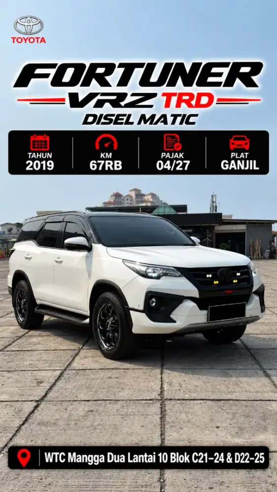 Fortuner VRZ TRD 2.4 DISEL MATIC