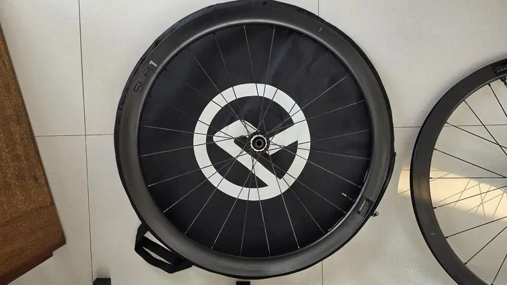 Jual wheelset Giant SLR 1 carbon second