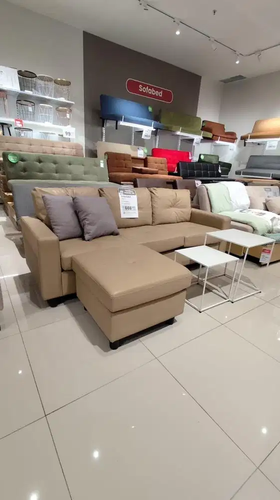 JUAL MURAH SOFA L KULIT