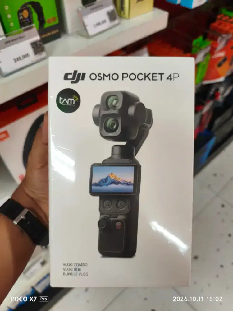 DJI Osmo Pocket 4P Vlog Combo Promo