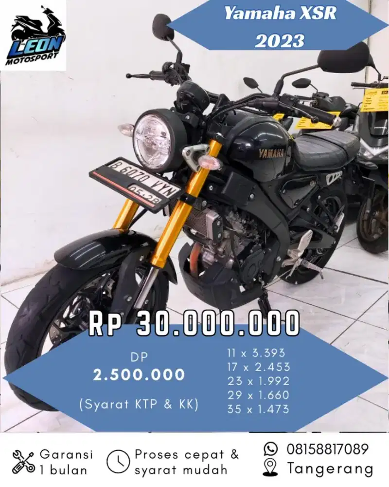 Yamah XSR 155 2023