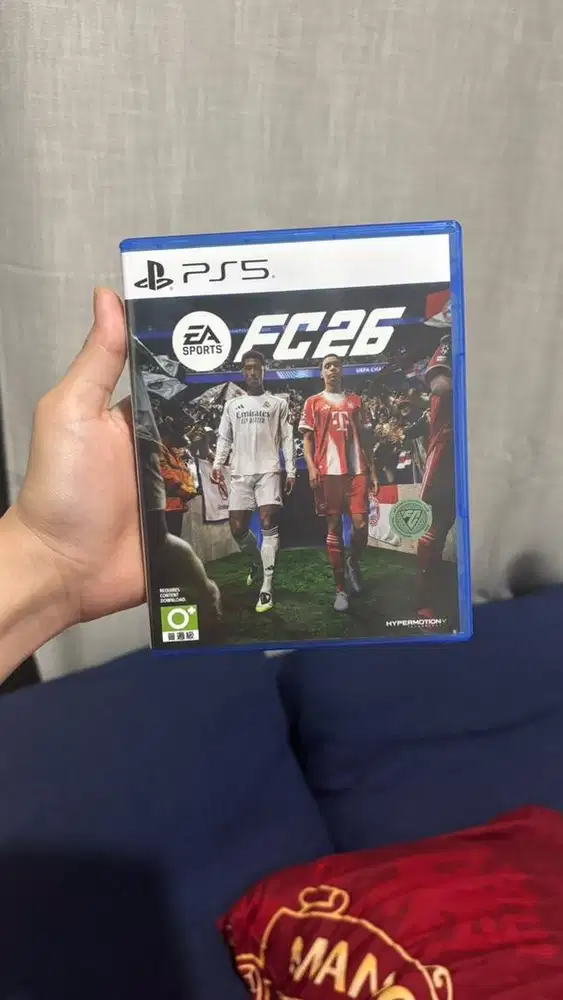 kaset FC26 PS5 mulus pribadi