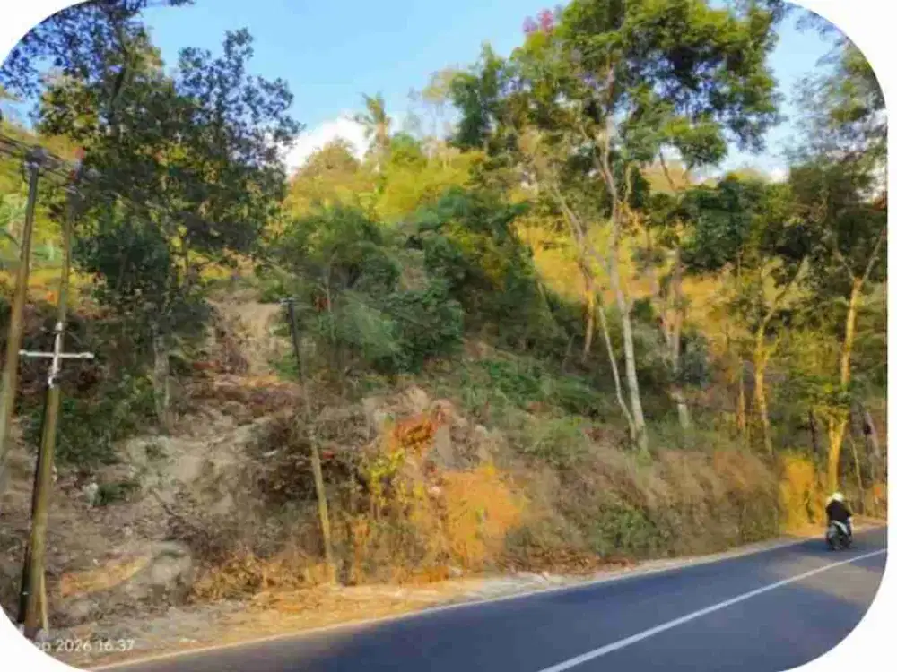 Tanah perbukitan dengan View menarik