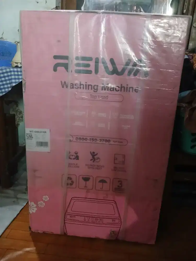 Mesin cuci baru