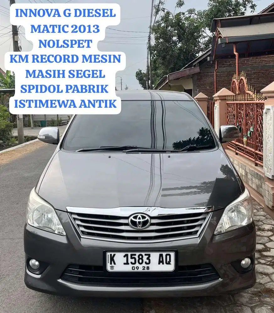 GRAND NEW INNOVA 2.5 G DIESEL MATIC 2013 BELI DARI BARU 2014 ANTIK