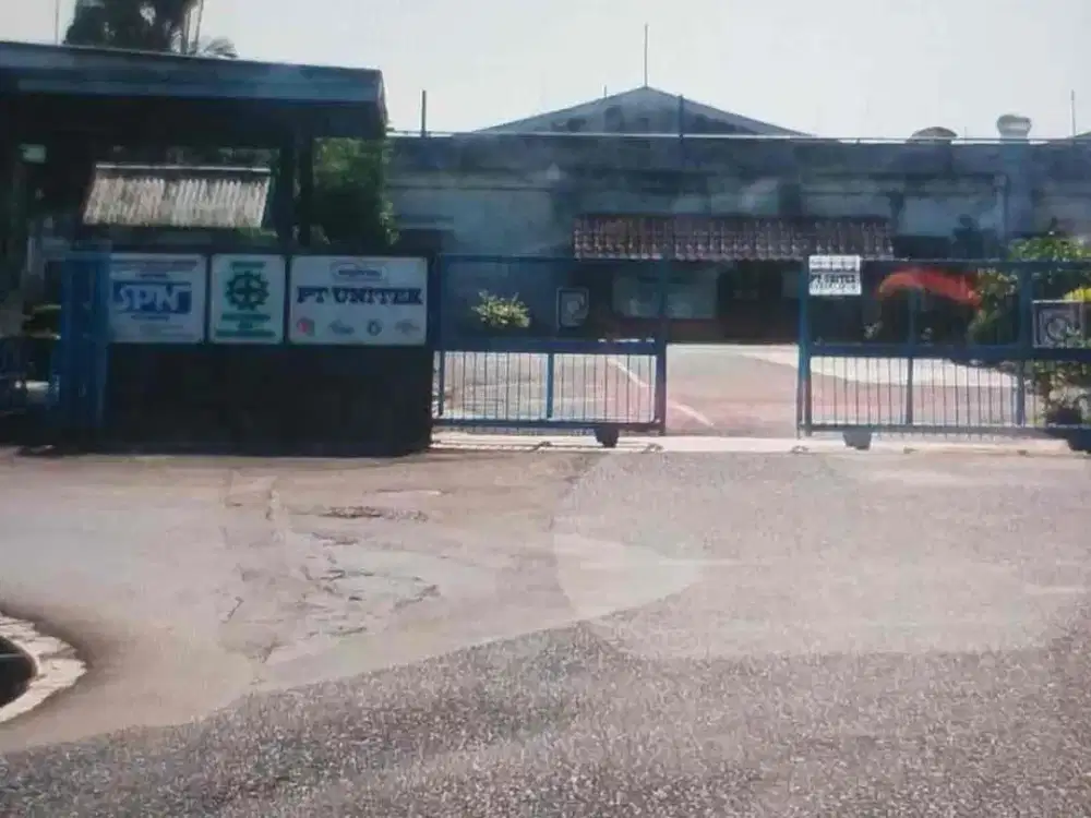 Jual Tanah 15 ha exa Gudang Exs Pabrik PT. Unitex Tajur Kota Bogor Jawa Barat