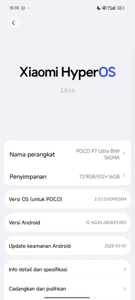 POCO F7 ULTRA 16/512 5G