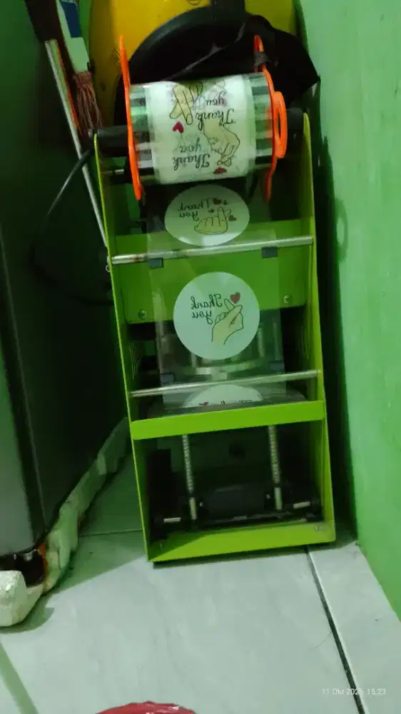 mesin cup sealer mesin press gelas plastik