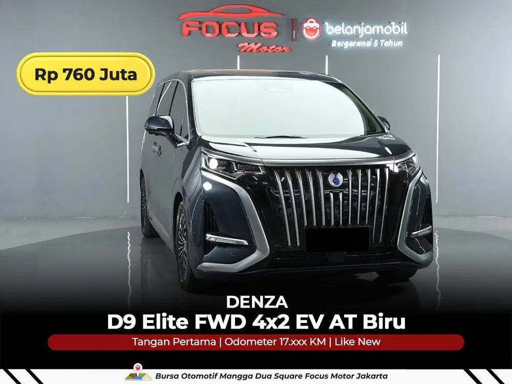 [ GARANSI 5THN ] Denza D9 D 9 Elite FWD 4x2 EV AT 2024/2025/2026